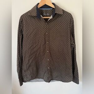 Tasso Elba Men's 100% cotton Shirt Size Medium
